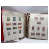 Book of US stamps