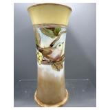 Vintage Austria bird vase