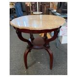 Antique marble top table