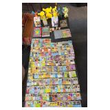 Pokï¿½mon Card collector with toys and pop figures