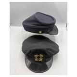 Vintage boat skipper and other hat