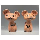 Vintage Holt Howard Merry Mice S and P shakers