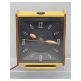 Mid-century high time ceiling projector clock