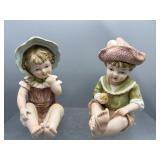 Vintage Bisque Piano babies