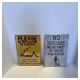 Metal Wall Signs