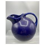 Vintage Hall Cobalt blue pitcher