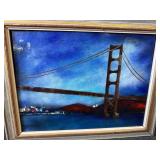 Framed enamel Wall art