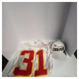 KC Chiefs Signed Jersey and more