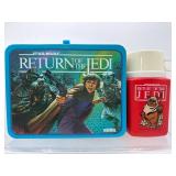 1983 Star Wars return the Jedi lunch box thermos