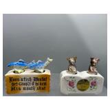 Vintage Nodder Salt & Pepper shakers