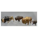 Vintage Buffalo figures