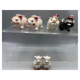 Vintage anthropomorphic pigs & more S&P shakers