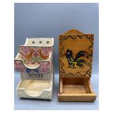 Vintage match stick boxes
