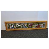 Bird Stained Glass Wall Decor