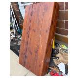 Vintage under the bed rolling cedar chest