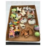 Vintage cow S& P shakers & more