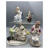 Vintage Lace lady figurines & more
