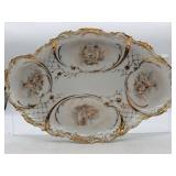 Antique Porcelein cherub tray