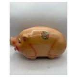 Vintage Carnival floral piggy bank