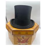 Vintage Marshall fields top hat