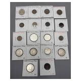 Antique and vintage German Marks and pfennigs