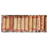 Rolls of pennies