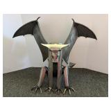 Large AH metal gargoyle statue