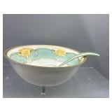 Vintage Bavaria dandelion puff bowl
