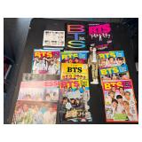 BTS K-pop band collectibles
