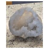 White Quartz Cut Geode  25-3