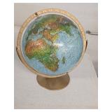 Spinning World Globe w Stand 12' 10-19