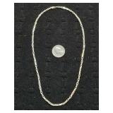 Silver Tone Boox Link Chain  5-11