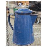 Enamel Camping Percolator 14' Tall 45-1
