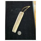 Ivory Hide Scraper, Alaskan Artifact 26-2