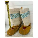 hand made mukluks / moose leather
