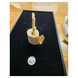 Antler Needle Holder w Ivory Needles 26-1