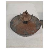 Vintage J.A. Smith CO  Oil Lamp Base 10-7