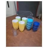 Plastic durable glasses. T70
