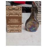 Lovell space mission carnival glass decanter. T39