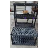 2 Plastic Shelves   K-9