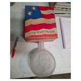 George Washington commemorative decanter. T33