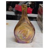 Mr. Rodgers carnival glass decanter. T44