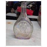 Helen Keller carnival glass decanter. T45