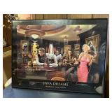 Framed 'Java Dreams' Chris Consani Poster