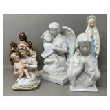 Virgin Mary Madonna Child Figurines Statues Jesus