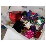 BIG Bin of Bows & Boxes Wrapping Gifting