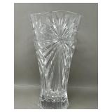Vintage European Crystal Glass Vase