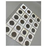 (15) Antique British Penny Coins 1903-1930