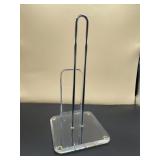 Acrylic Modernist Paper Towel Holder