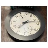 Clock-Barometer-Thermometer Wall Clock